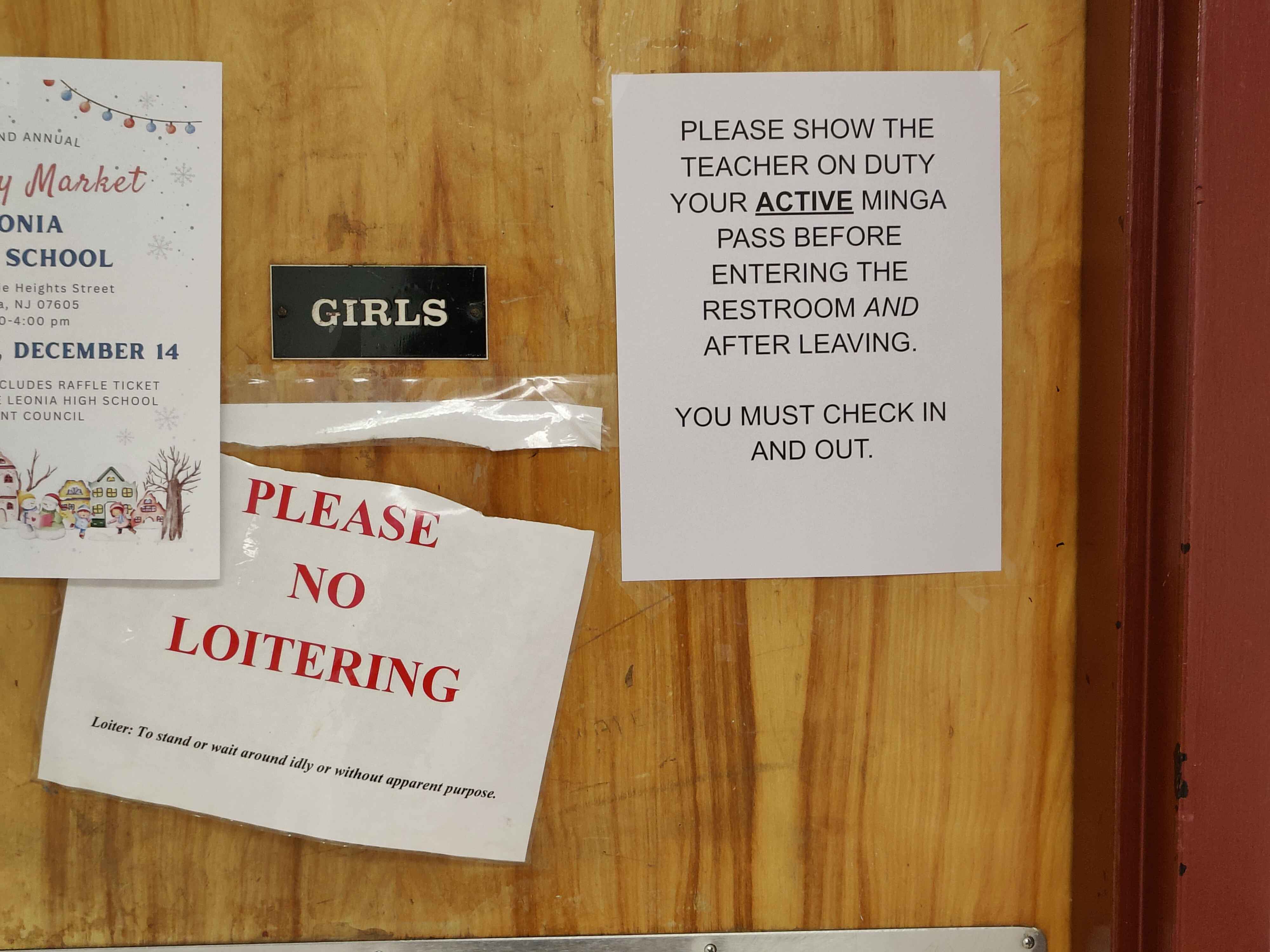 In response to vaping and vandalism, the administration closed all but two bathrooms and limited their capacity.